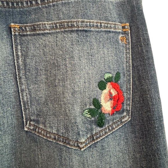 Madewell The High Rise Slim Boyjean Embroidered
Edition Denim Jeans Size 27 - Picture 5 of 15